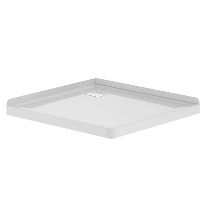 SHOWER TRAY EVOLVE 1000X1000 SQUARE CORNER WASTE