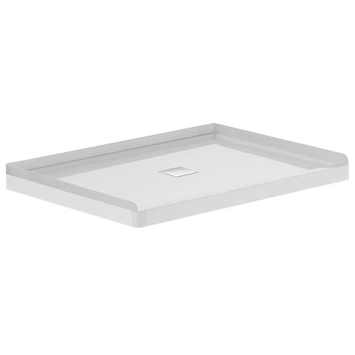 SHOWER TRAY EVOLVE 1200X900 3 SIDED SQUARE CENTRE WASTE