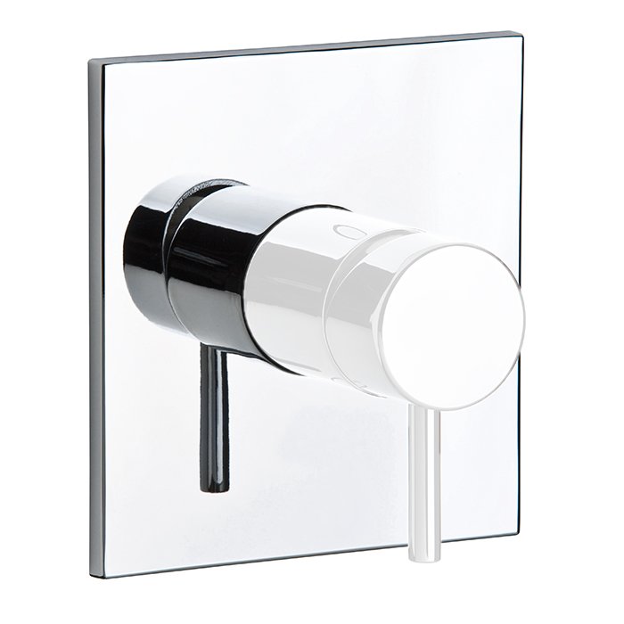 SOLO/SEVA SHOWER MIXER FACEPLATE CHROME