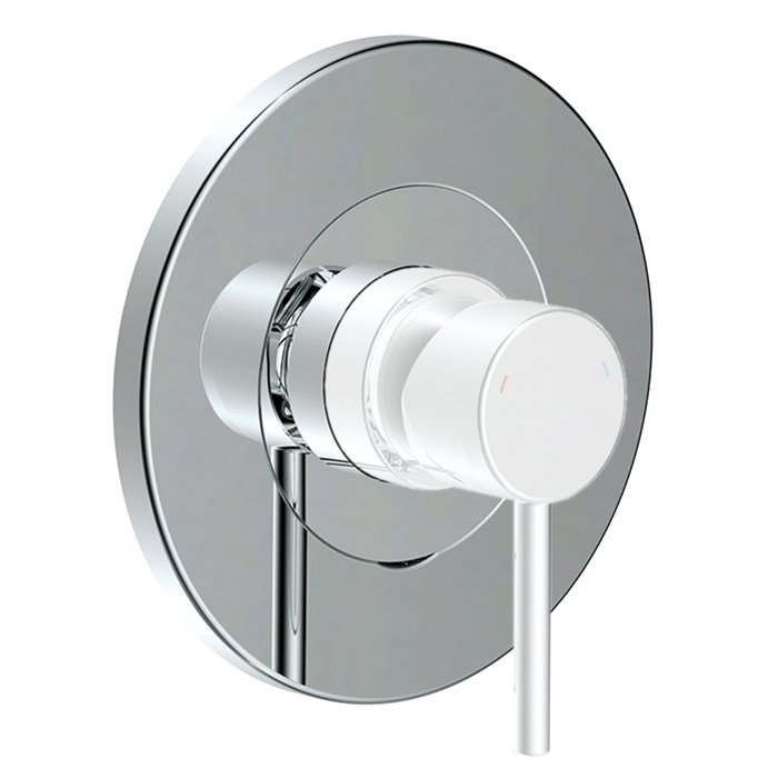 IVT LARGE ROUND FACEPLATE CHROME