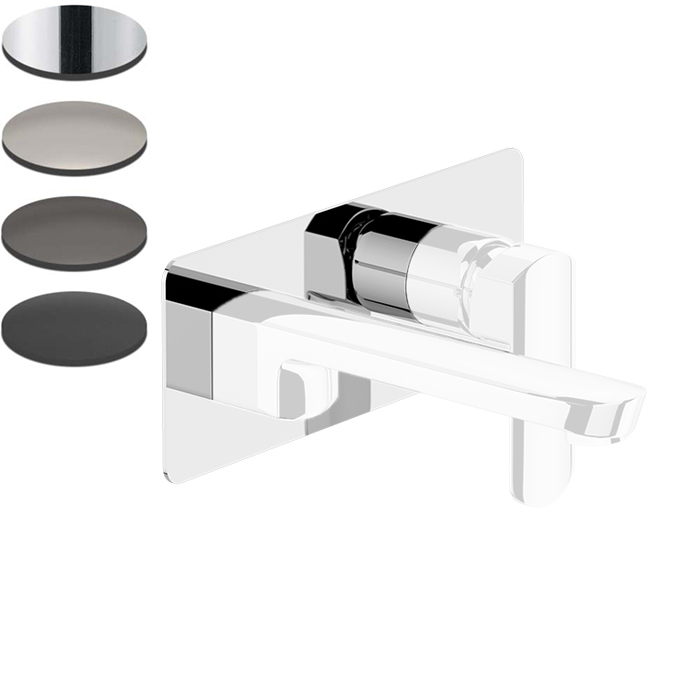 FACEPLATE FOR ION WALL BASIN MIXER