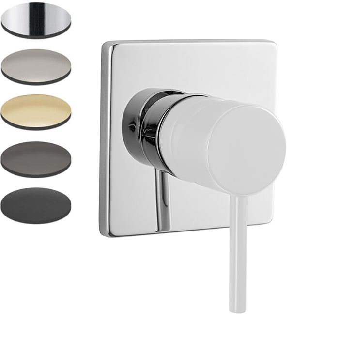 UNO SQUARE SHOWER MIXER FACEPLATE