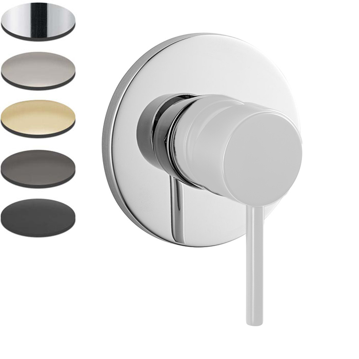 UNO ROUND SHOWER MIXER FACEPLATE