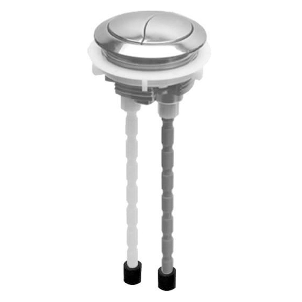 CYGNET NEU DUAL FLUSH PUSH BUTTON CHROME