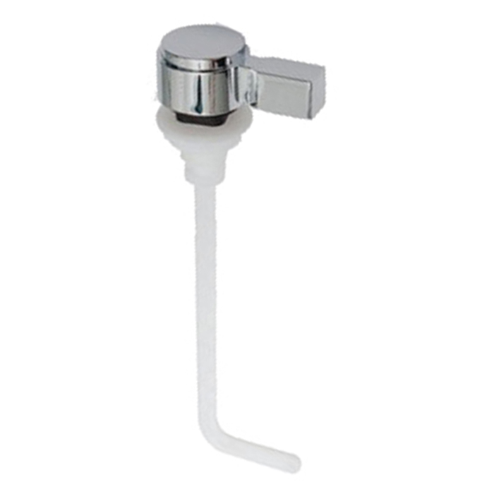 WDI ABS SIDE FLUSH LEVER C/W LIFT ROD CHROME