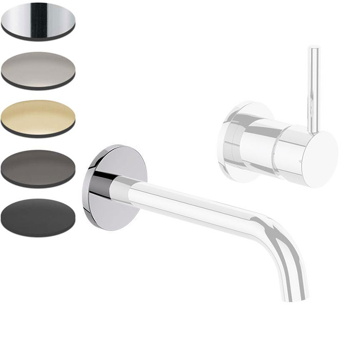 UNO WALL MOUNTED BASIN MIXER SPOUT FLANGE