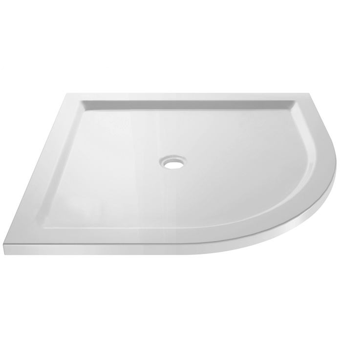 SHOWER TRAY 1010MM CENTRE WASTE ROUND