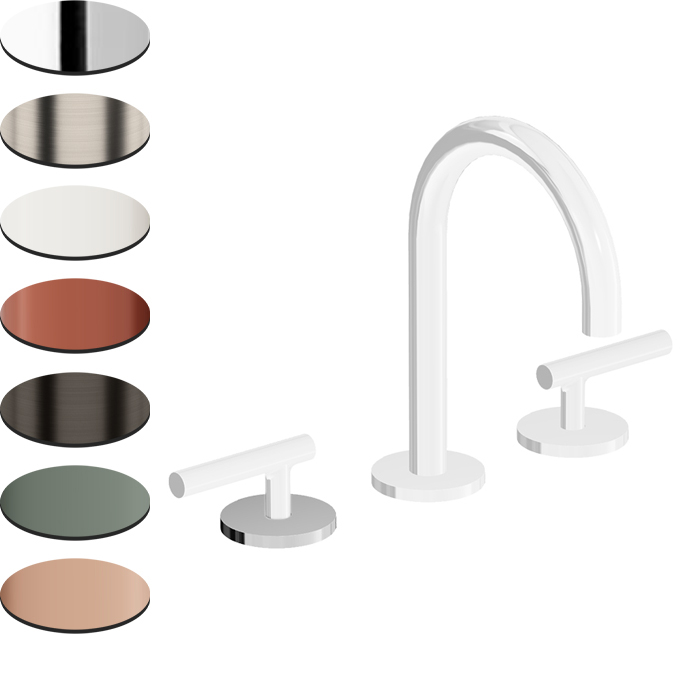 PAN S 3TH DECK/WALL BASIN MIXER HANDLE BASE RING